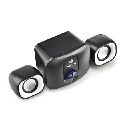 Ngs Altavoces Comet 2.1 - Sistema de Altavoces 2.1 con Subwoofer, 20W RMS Ngs Altavoces Comet 2.1 - Sistema de Altavoces 2.1 con Subwoofer, 20W RMS
